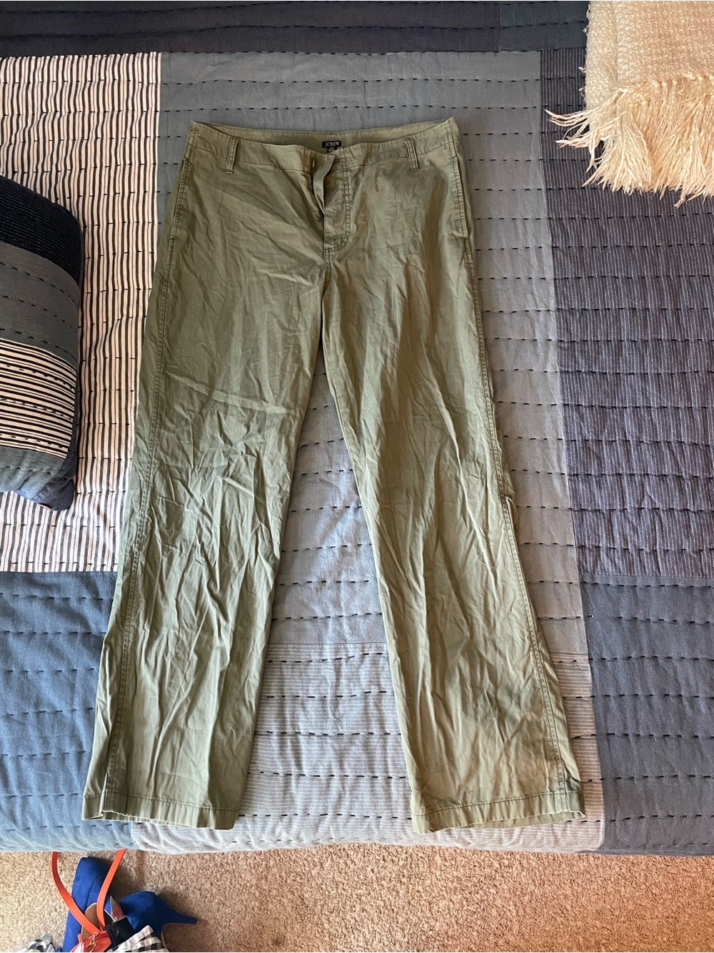 J.Crew Men's Olive Utility Pants